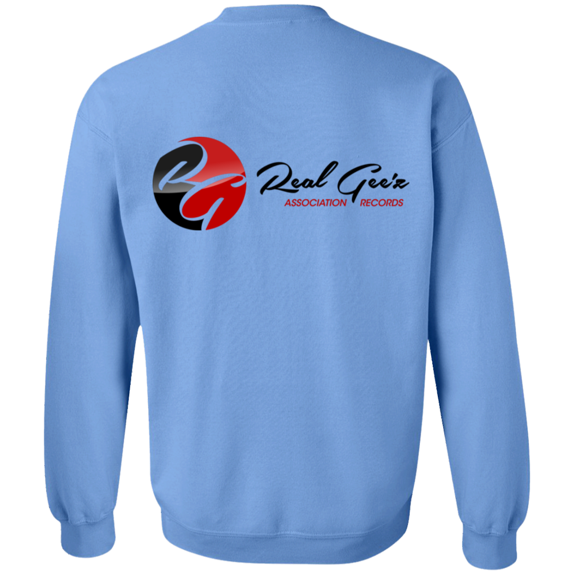 Real Geez Crewneck Pullover Sweatshirt 8 oz.