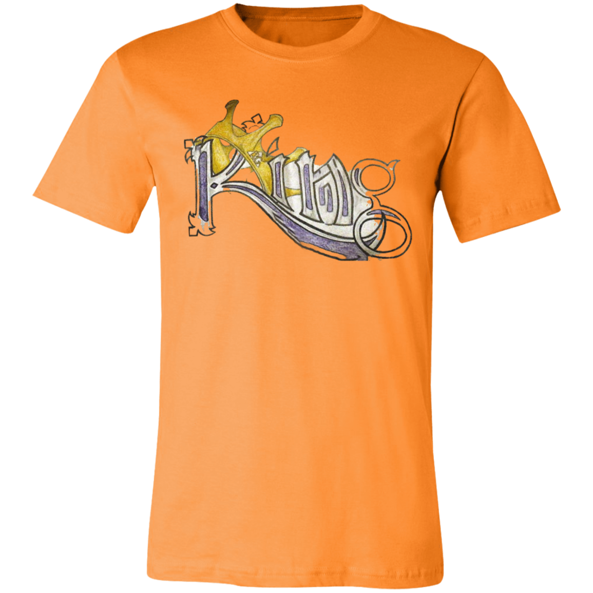 King Unisex Jersey Short-Sleeve T-Shirt by Amagiri Young