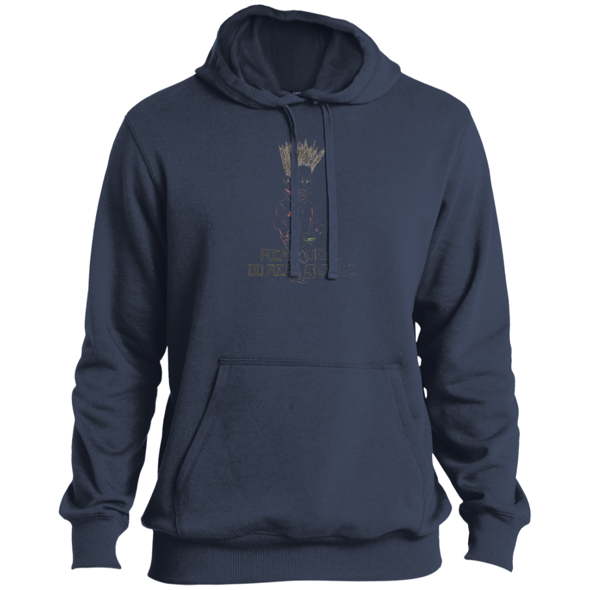 Real Geez Cartoon Pullover Hoodie
