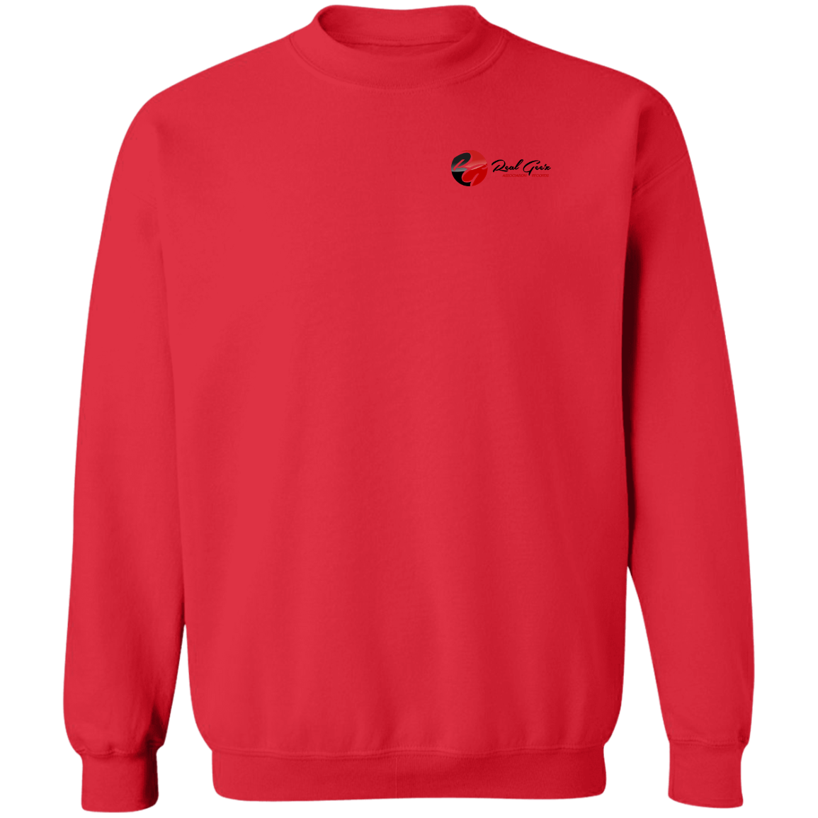 Real Geez Crewneck Pullover Sweatshirt 8 oz.