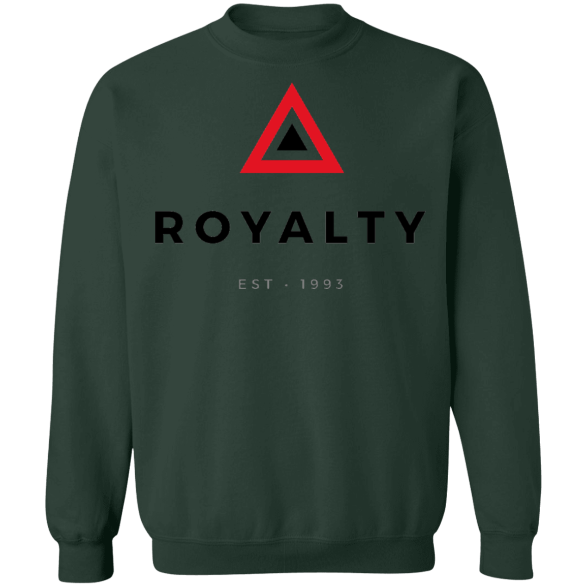 Royalty B Crewneck Pullover Sweatshirt 8 oz.