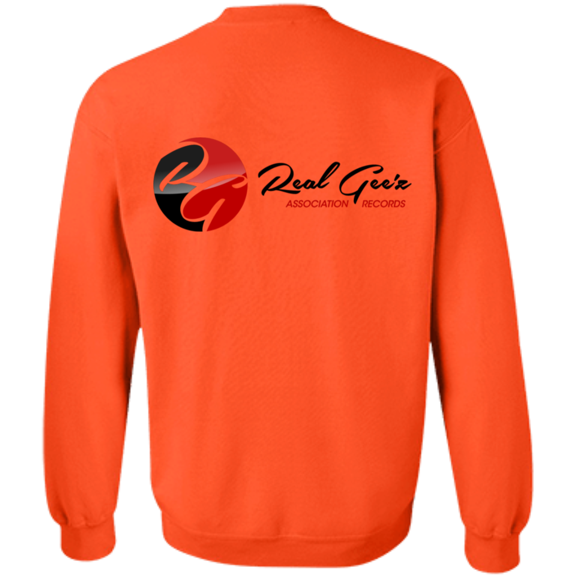 Real Geez Crewneck Pullover Sweatshirt 8 oz.