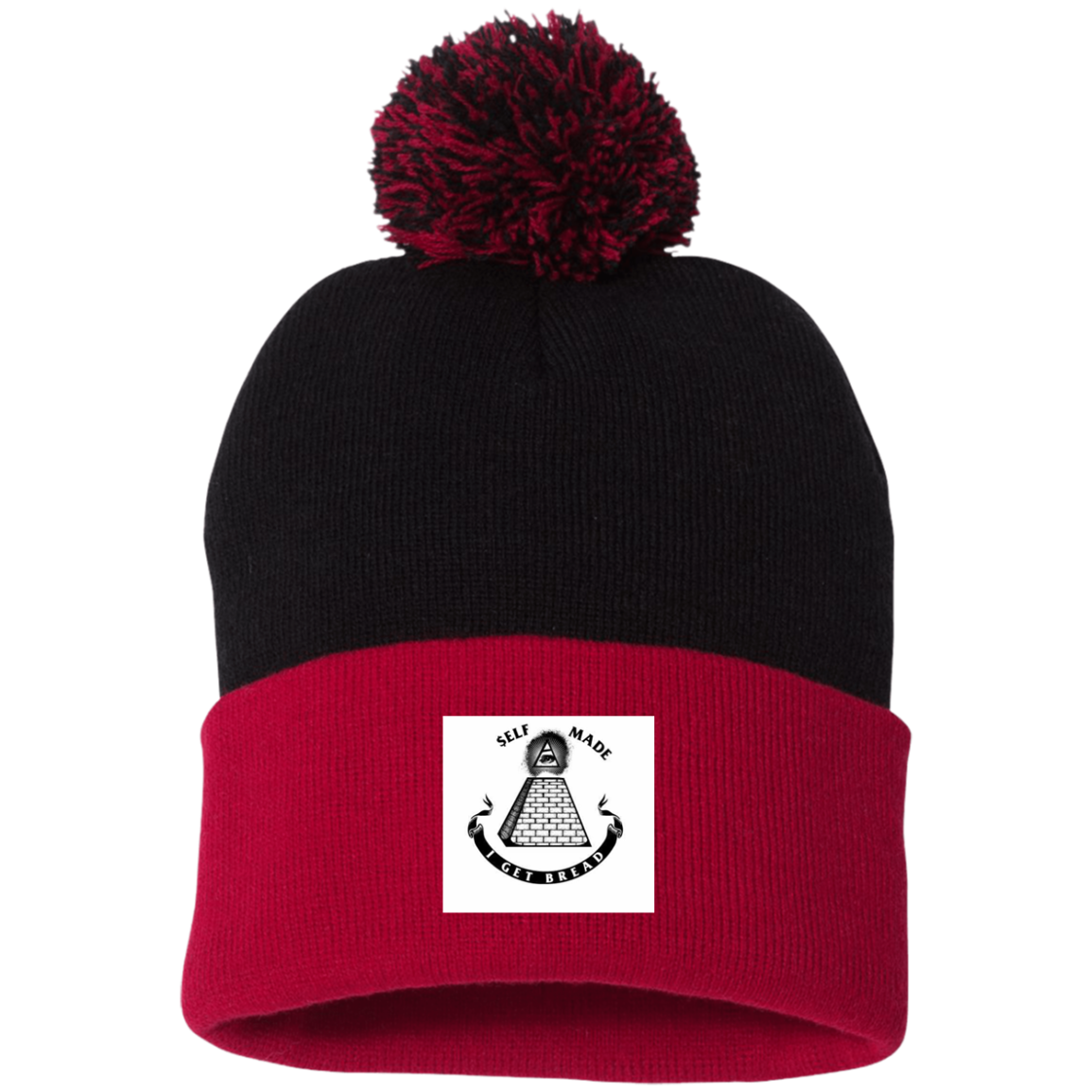 I Get Bread Pom Pom Knit Cap