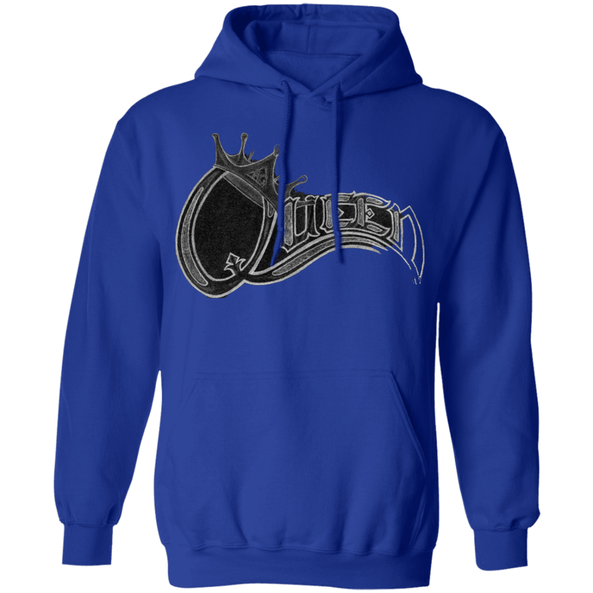 Queen Pullover Hoodie by Amagiri Young