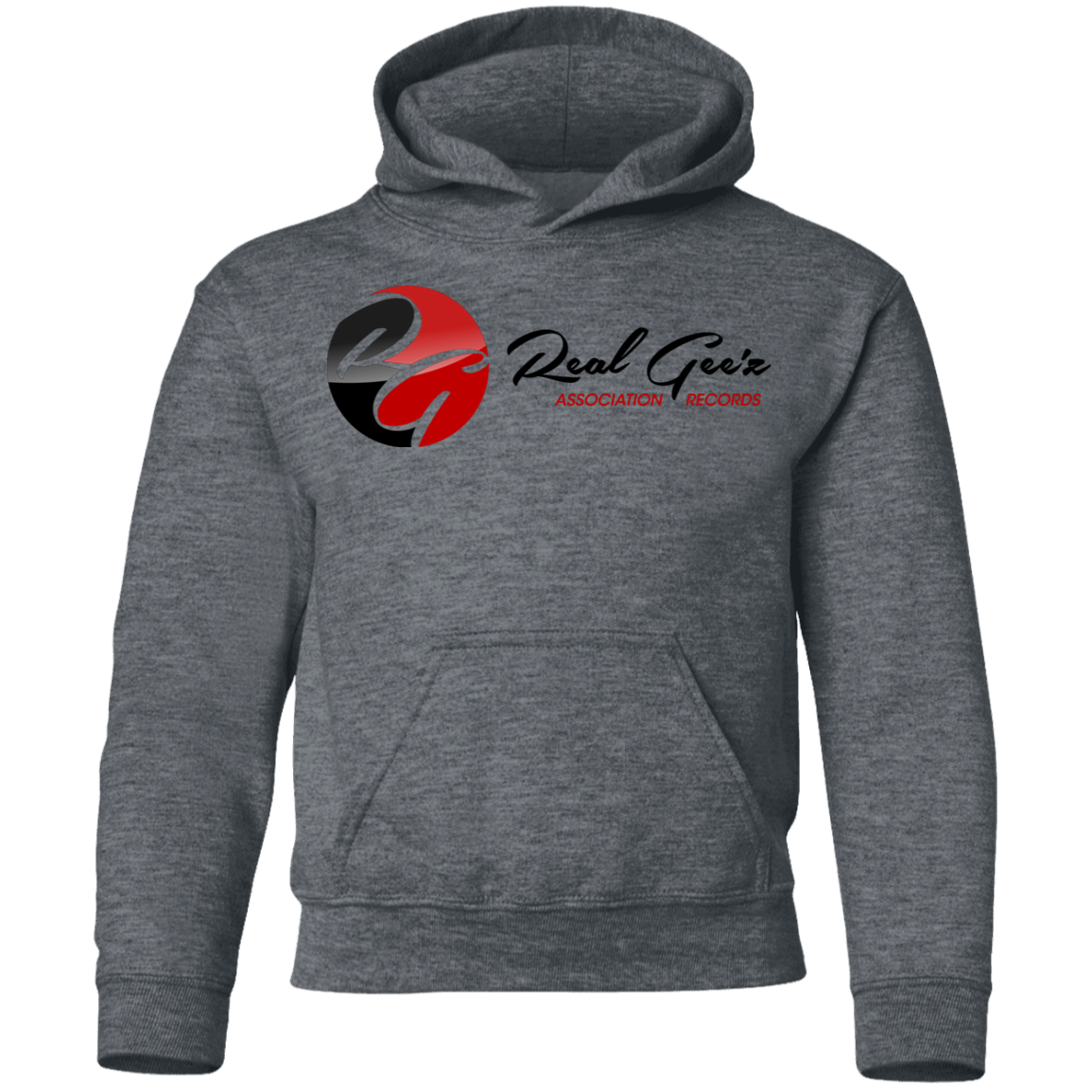 Real Geez Youth Pullover Hoodie Front