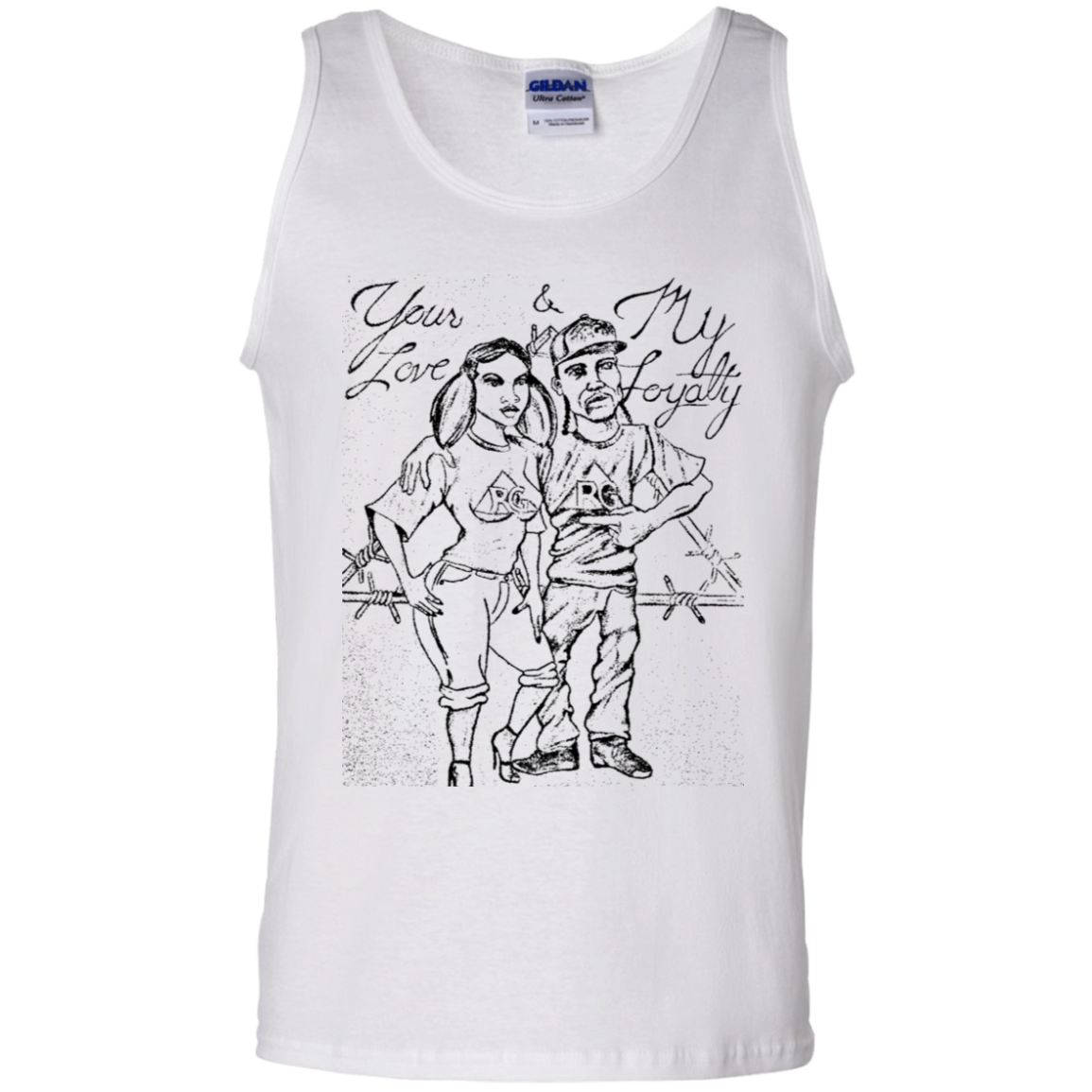 My Love Your Loyalty 100% Cotton Tank Top