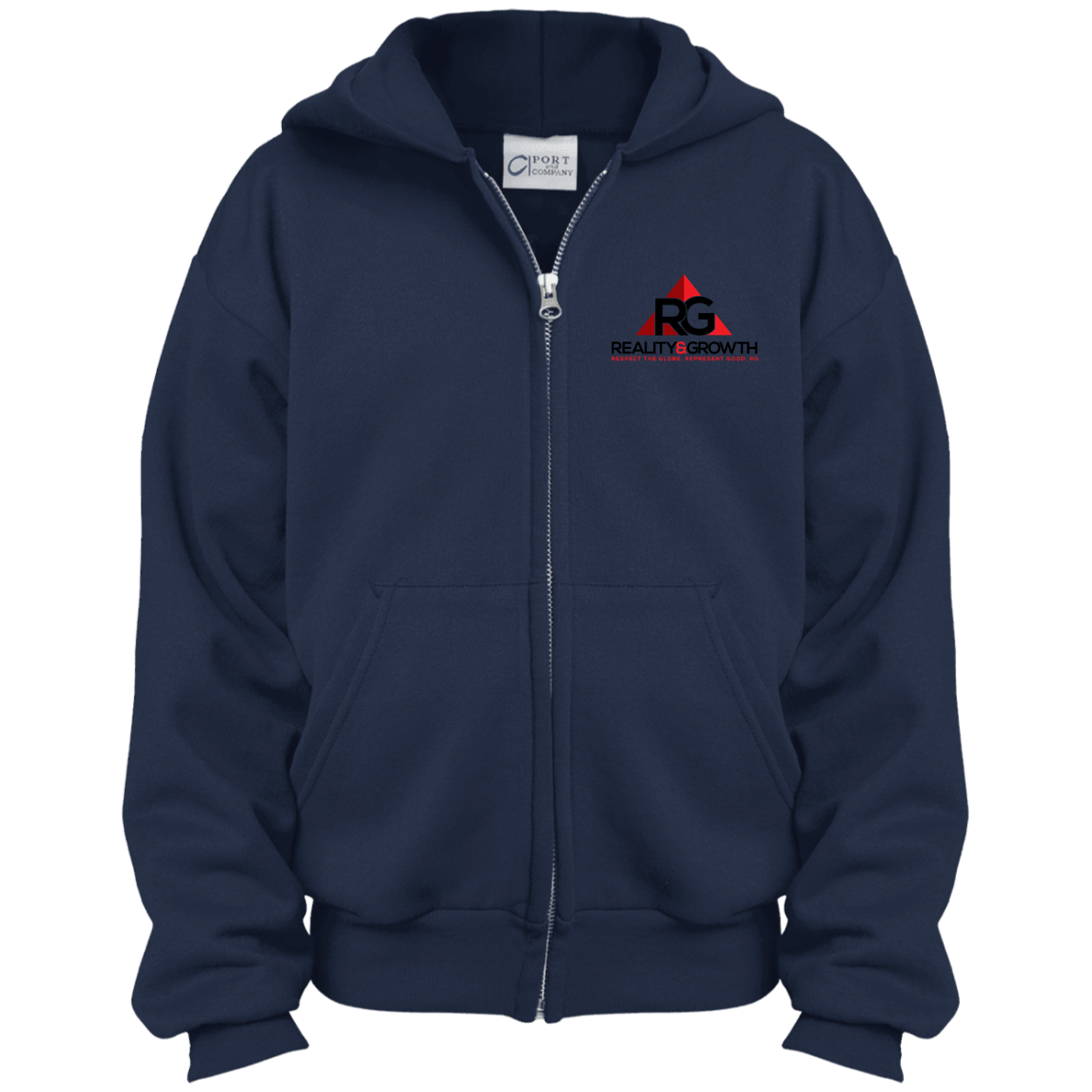 RG Youth Full Zip Hoodie