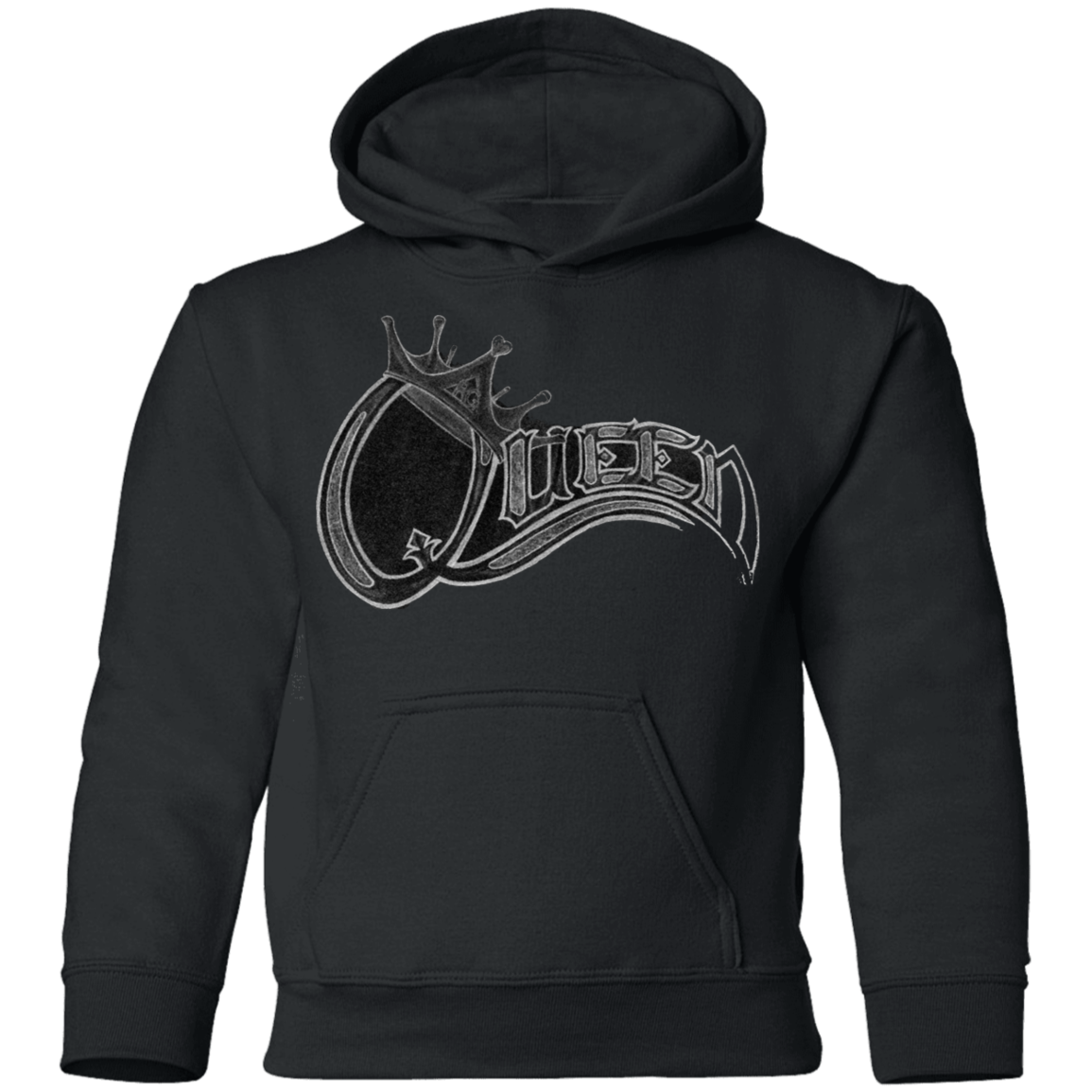 Queen Youth Pullover Hoodie by Amagiri Young