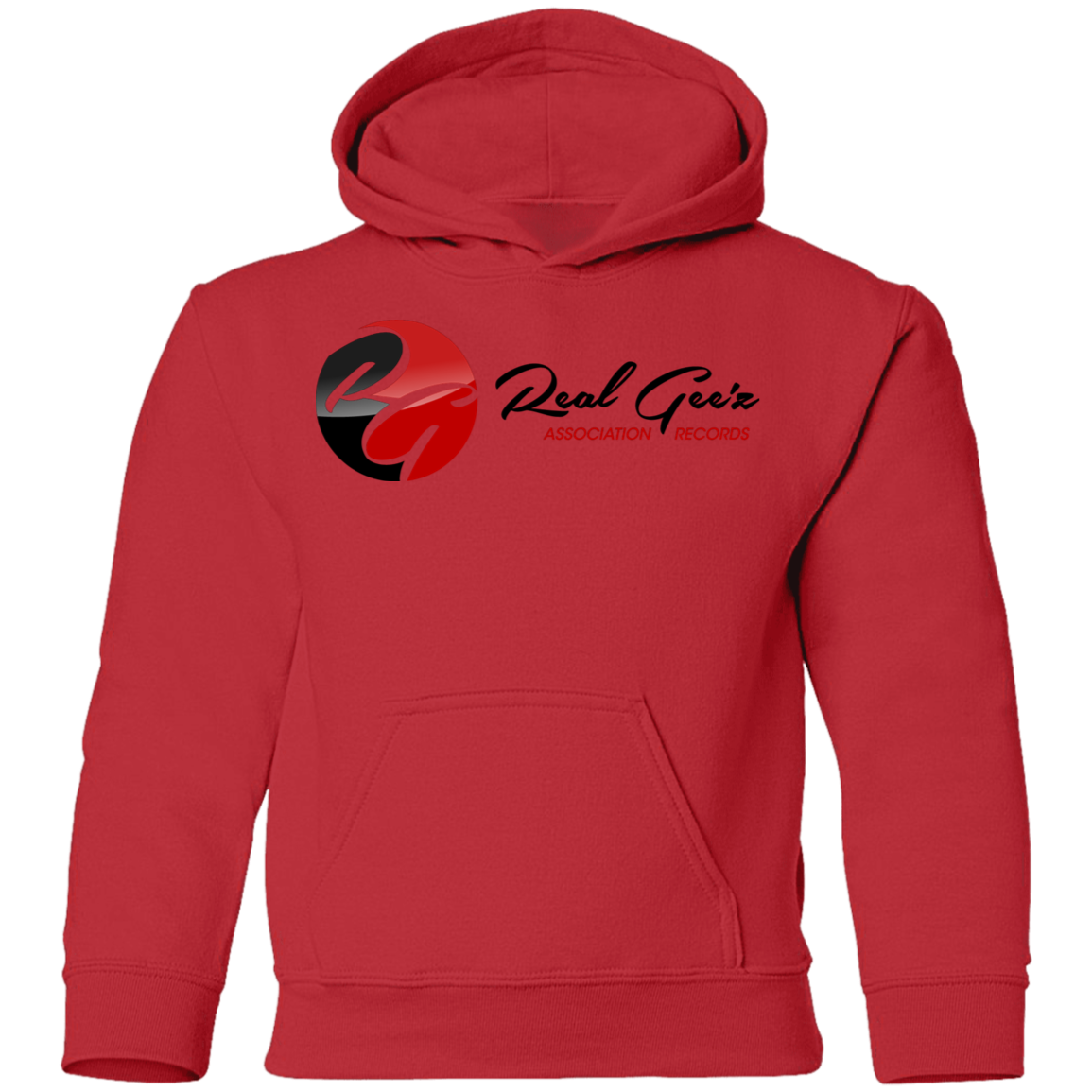 Real Geez Youth Pullover Hoodie Front