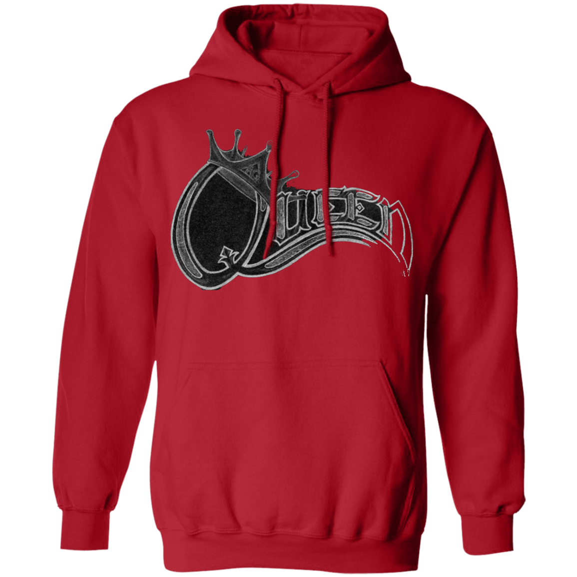 Queen Pullover Hoodie by Amagiri Young