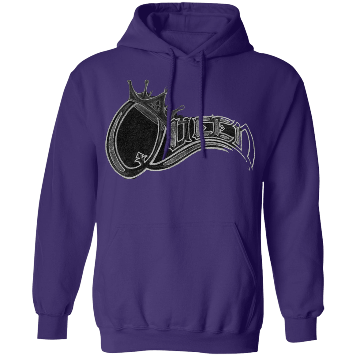 Queen Pullover Hoodie by Amagiri Young