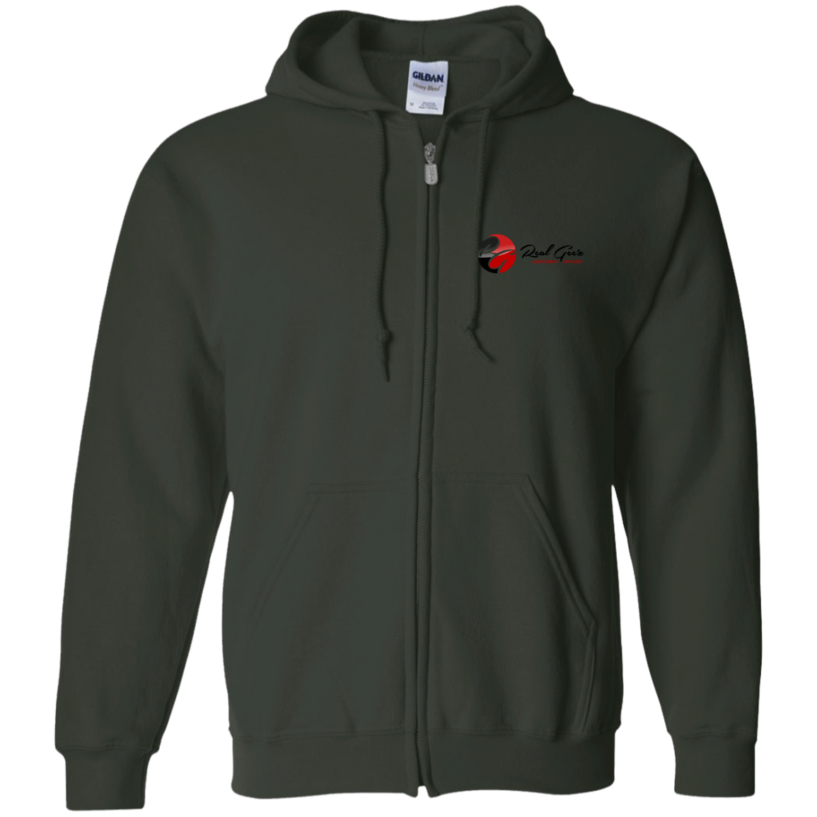 Geez Zip Up Hooded Sweatshirt