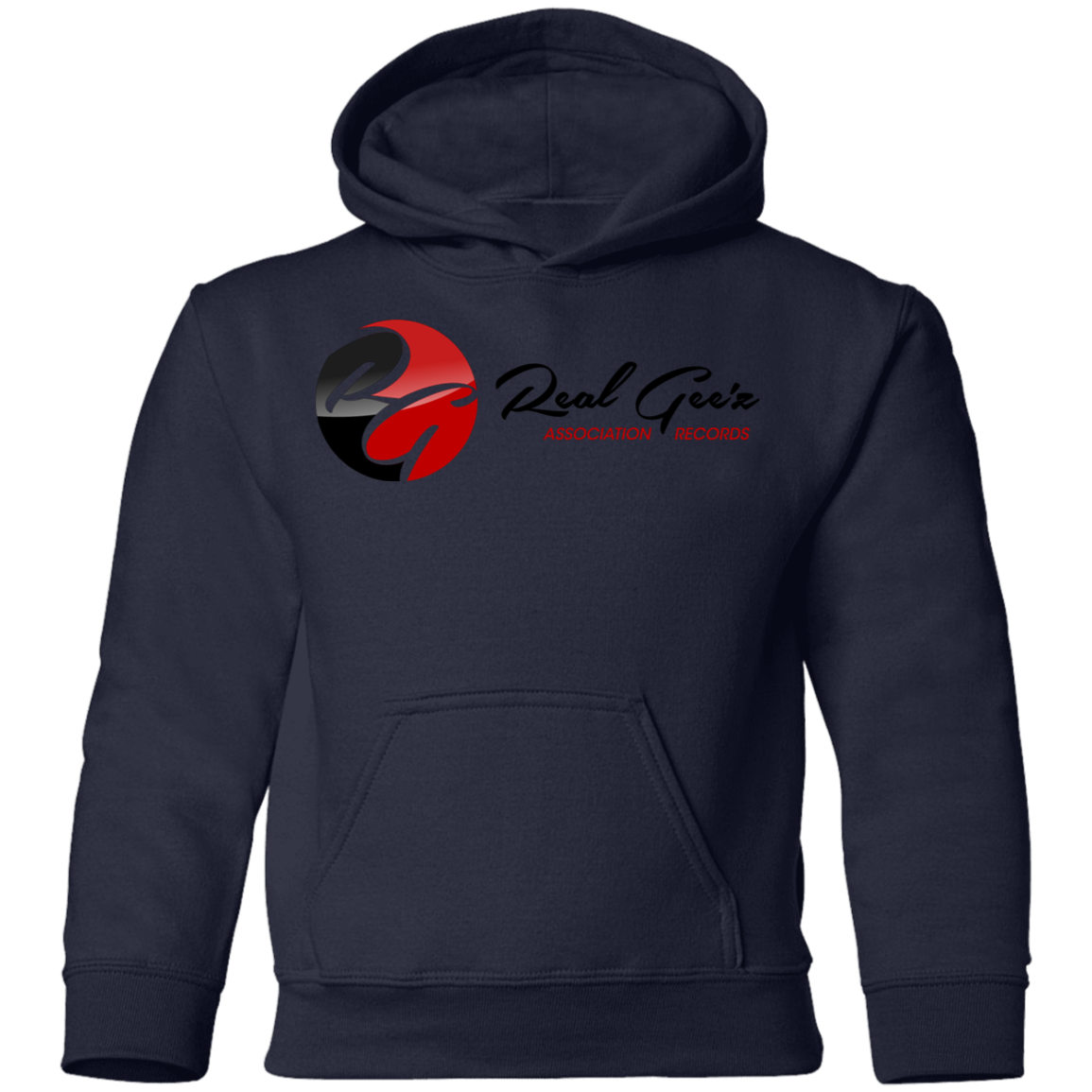 Real Geez Youth Pullover Hoodie Front