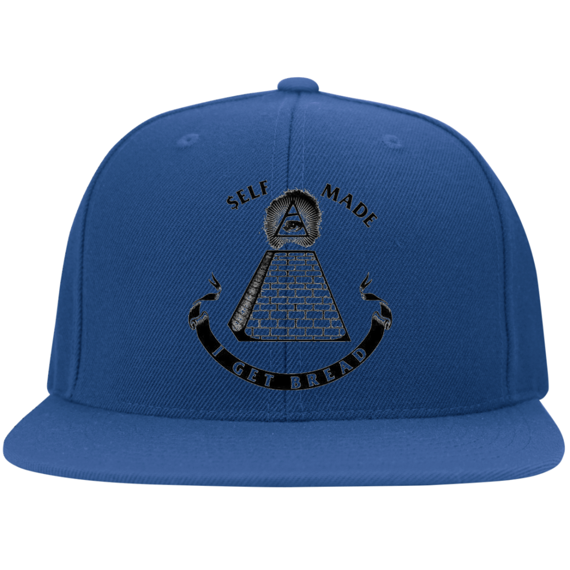 I Get Bread Flat Bill Twill Flexfit Cap
