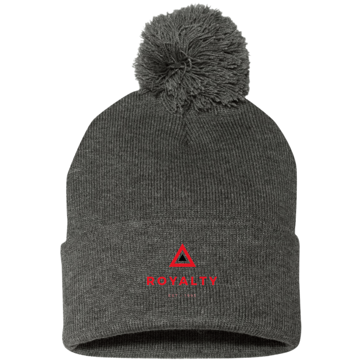 Royalty Pom Pom Knit Cap