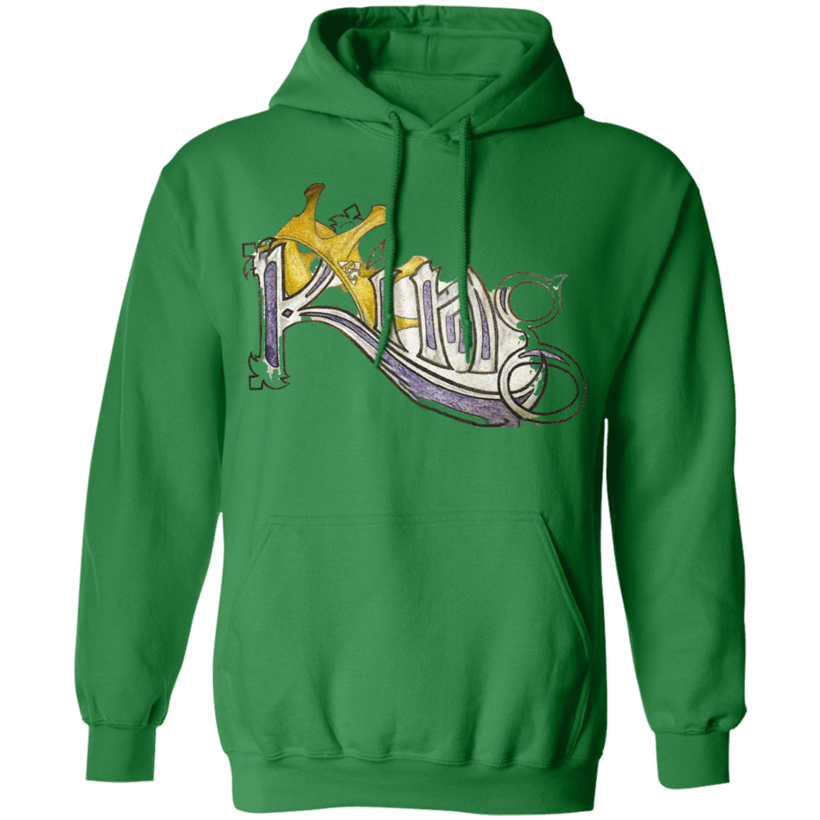 King Pullover Hoodie by Amagiri Young