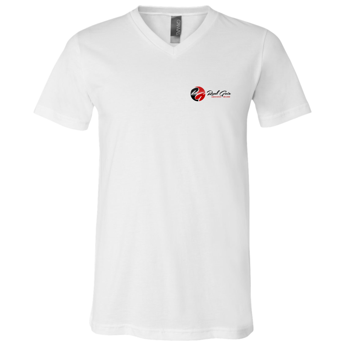Real Geez Unisex Jersey SS V-Neck T-Shirt