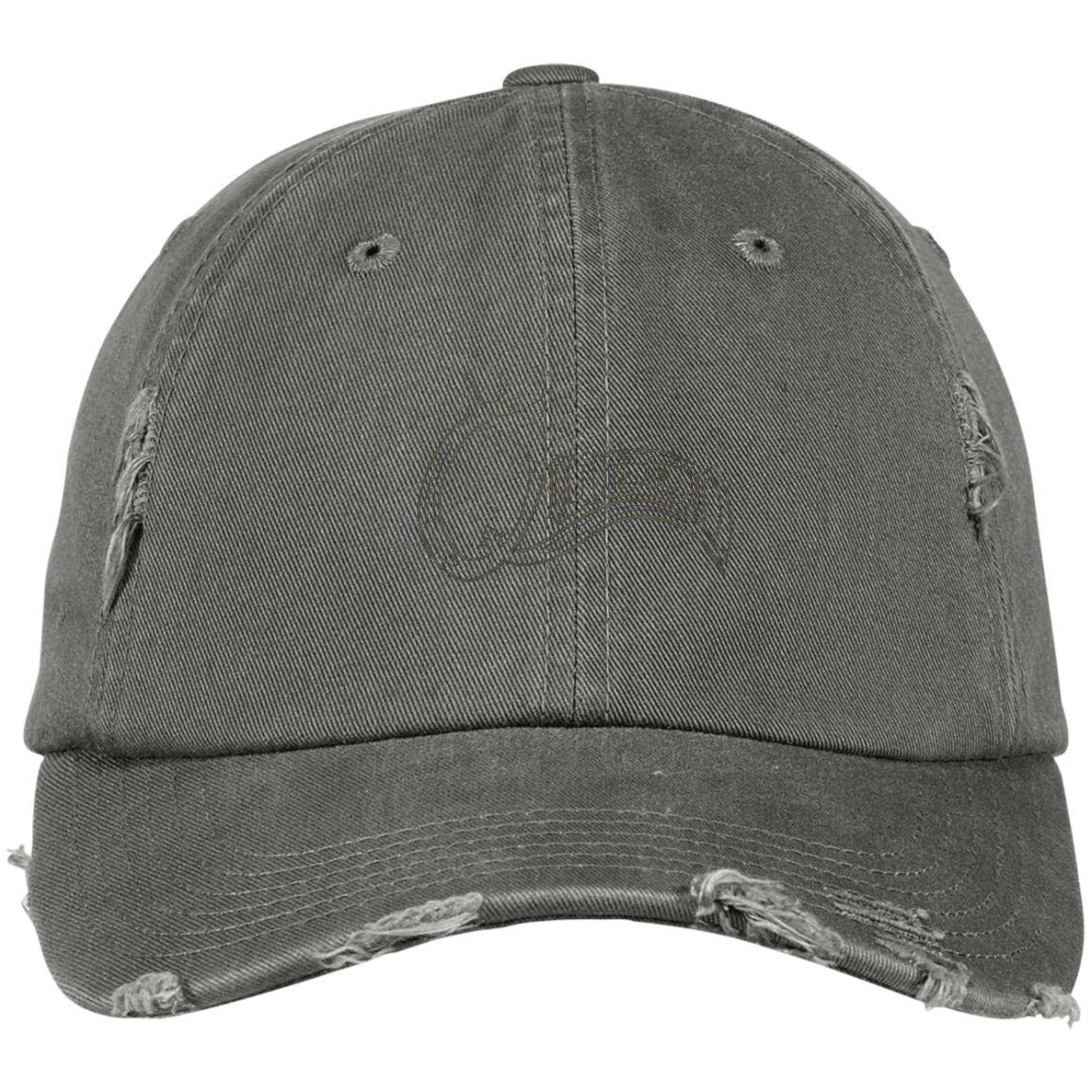 Queen Distressed Dad Cap
