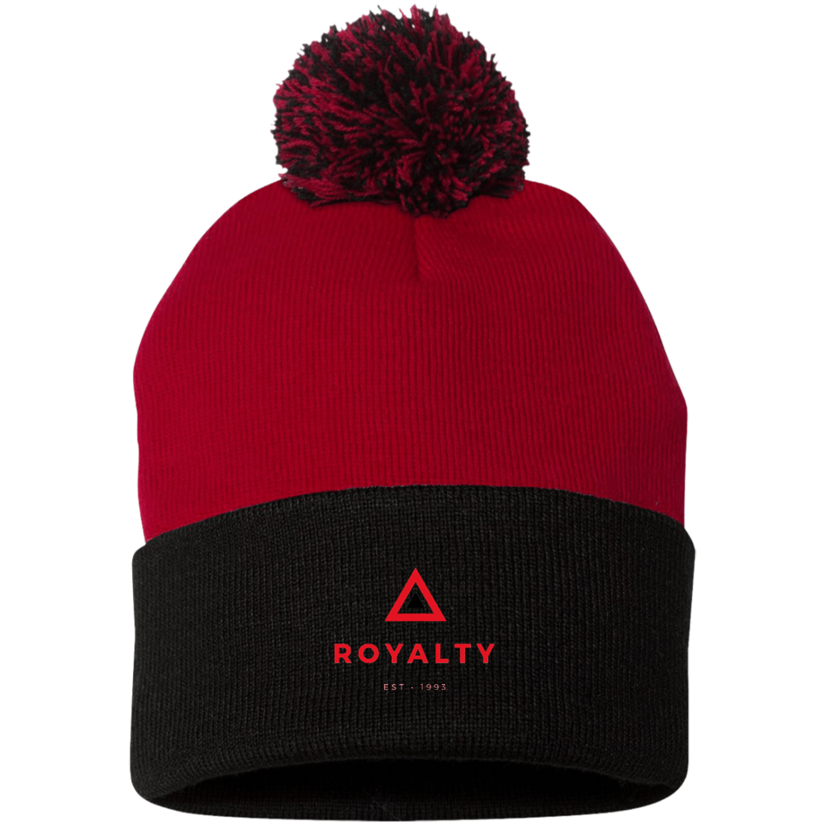 Royalty Pom Pom Knit Cap