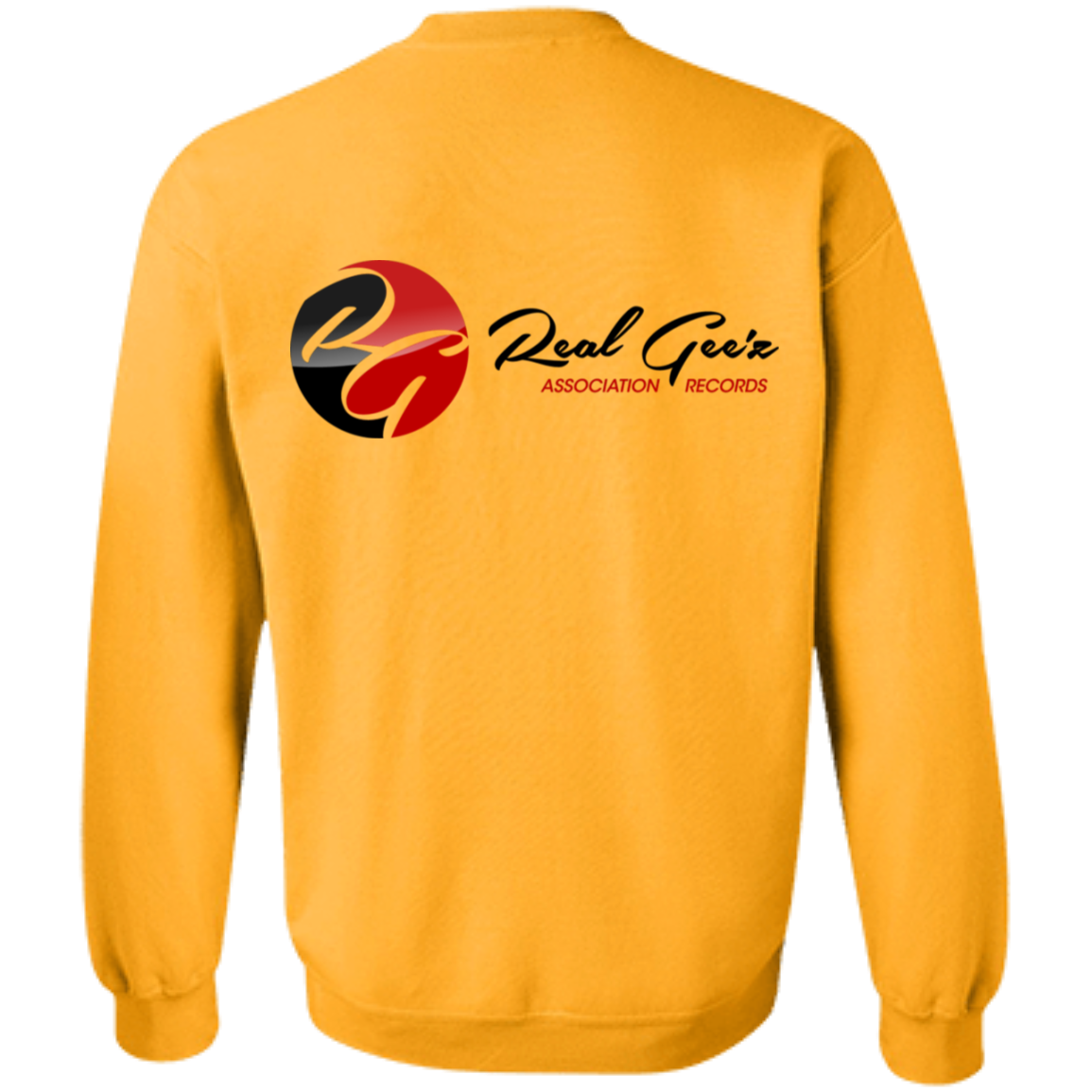 Real Geez Crewneck Pullover Sweatshirt 8 oz.