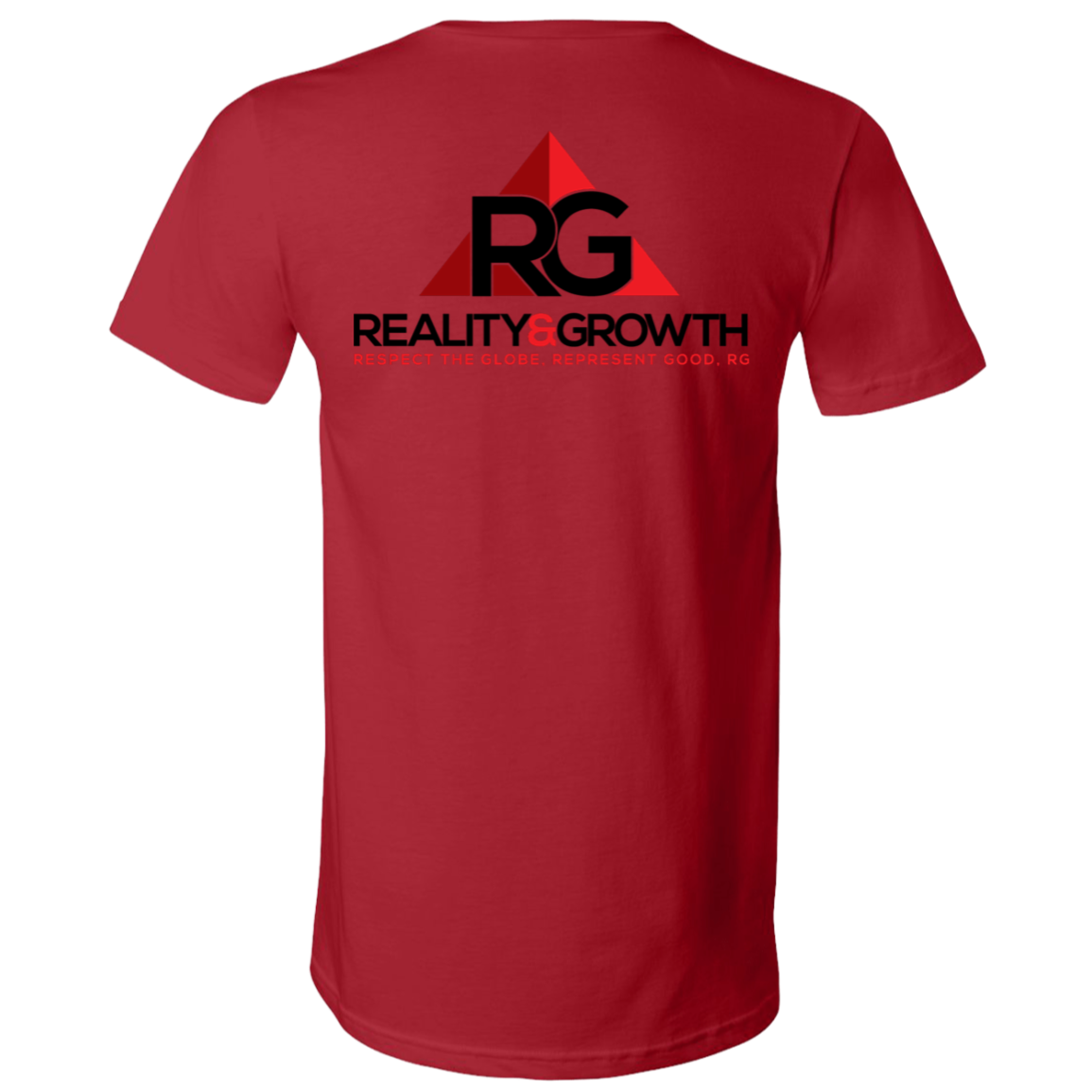 RG Unisex Jersey SS V-Neck T-Shirt