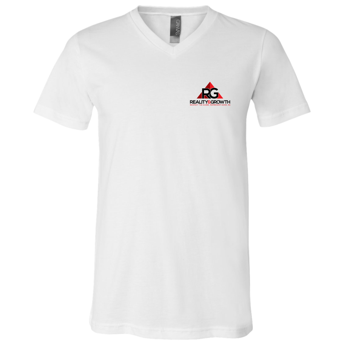 RG Unisex Jersey SS V-Neck T-Shirt