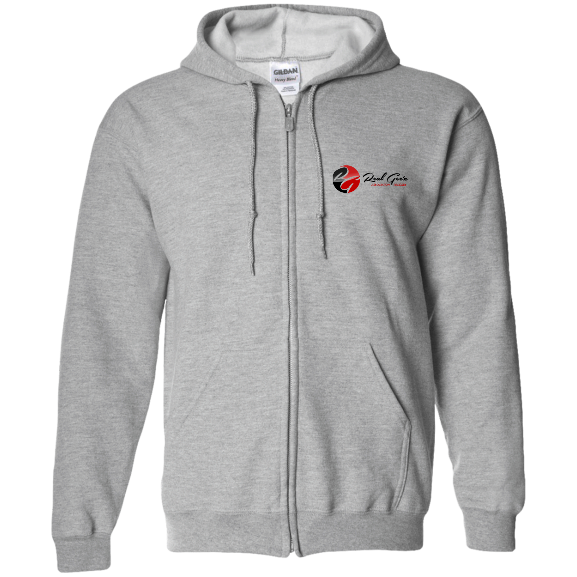 Geez Zip Up Hooded Sweatshirt