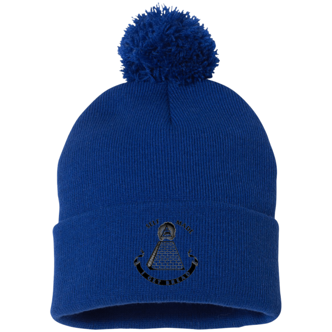 I Get Bread Pom Pom Knit Cap