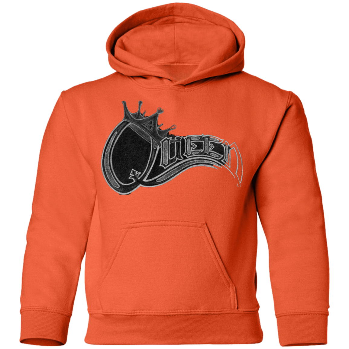 Queen Youth Pullover Hoodie by Amagiri Young
