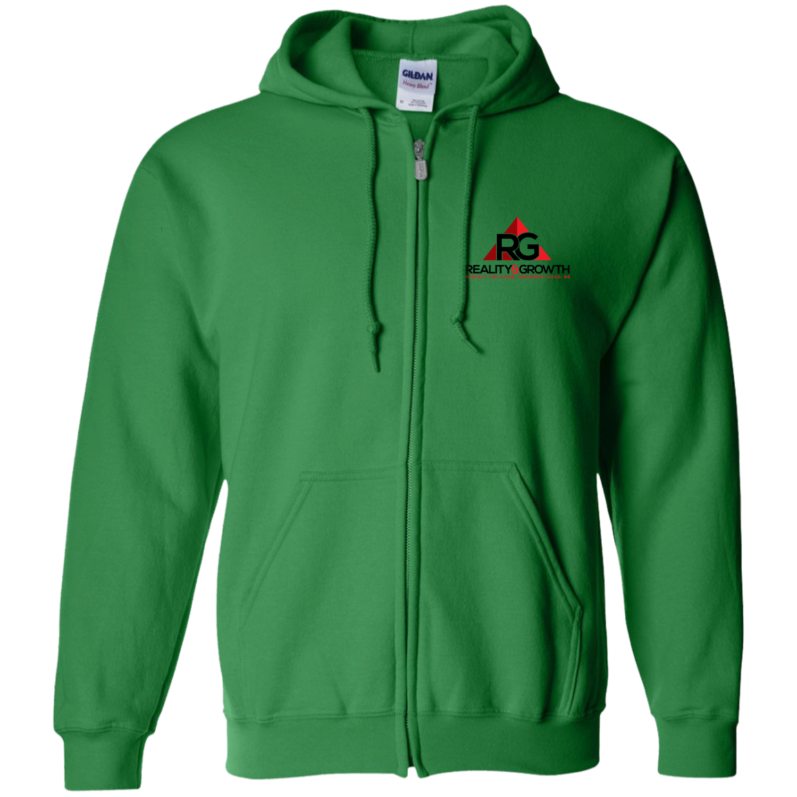 RG Zip Up Hooded Sweatshirt