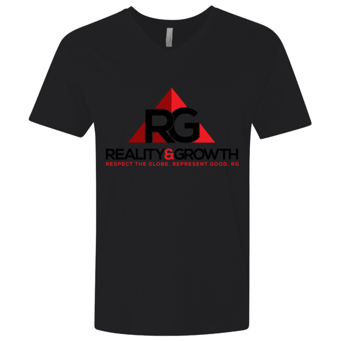 RG Men's Premium Fitted SS V-Neck