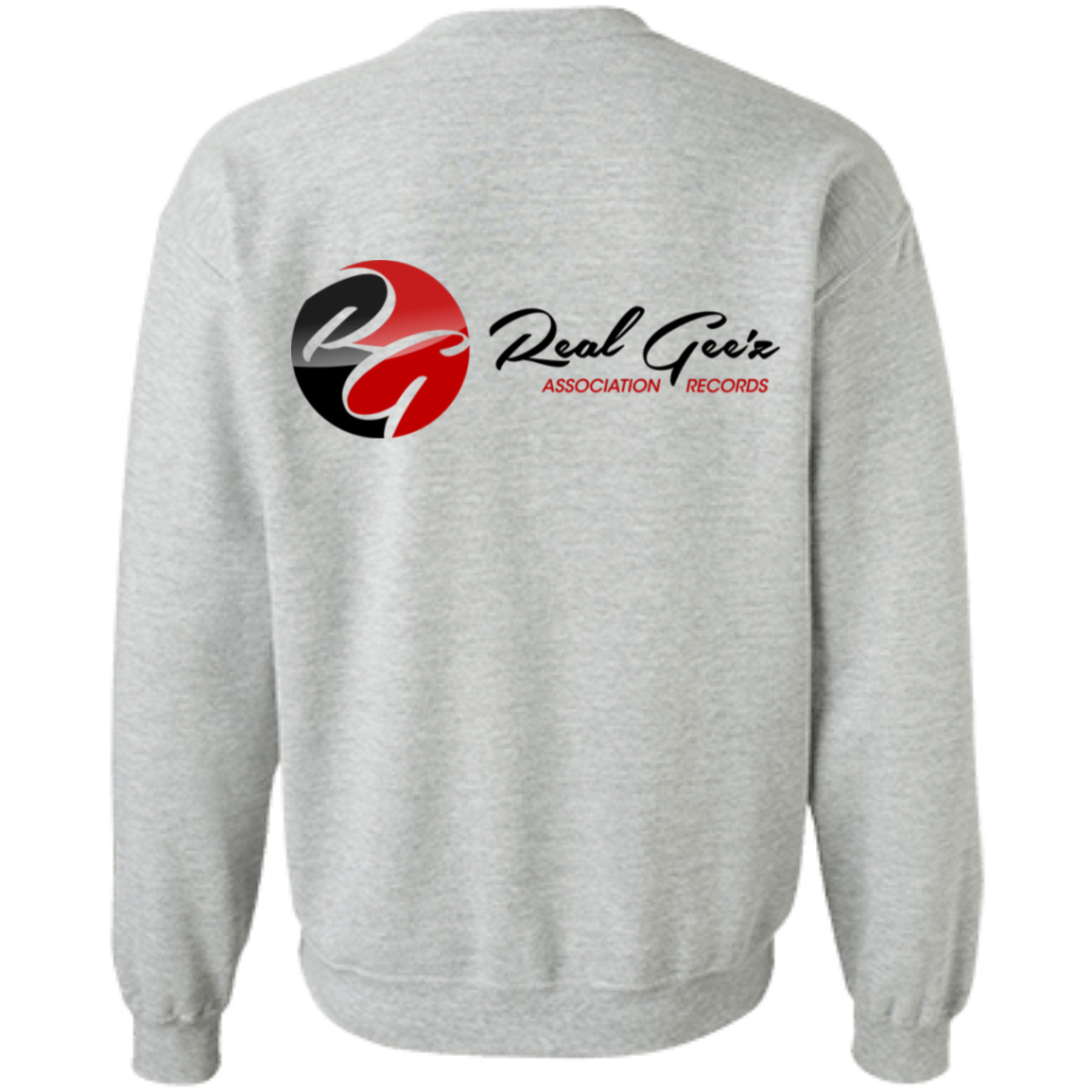 Real Geez Crewneck Pullover Sweatshirt 8 oz.