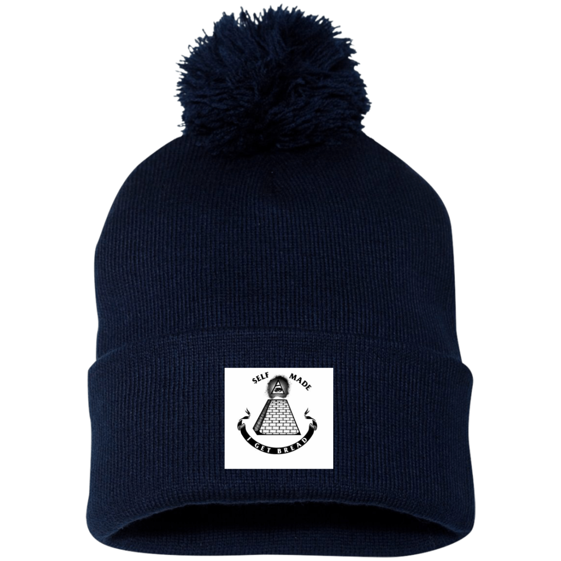 I Get Bread Pom Pom Knit Cap