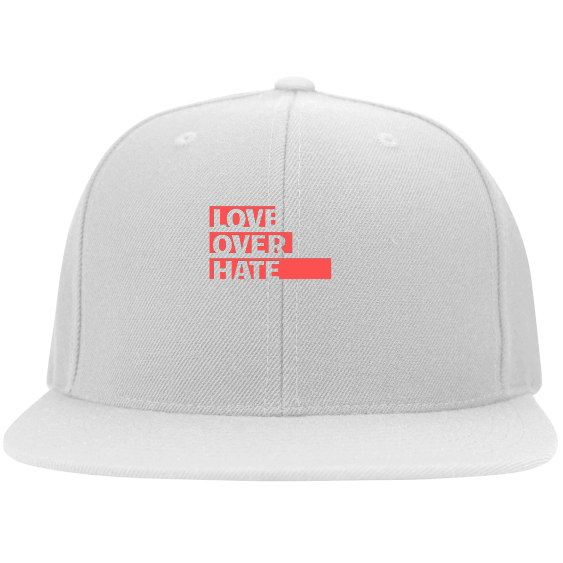 Love Over Hate Flexfit Cap