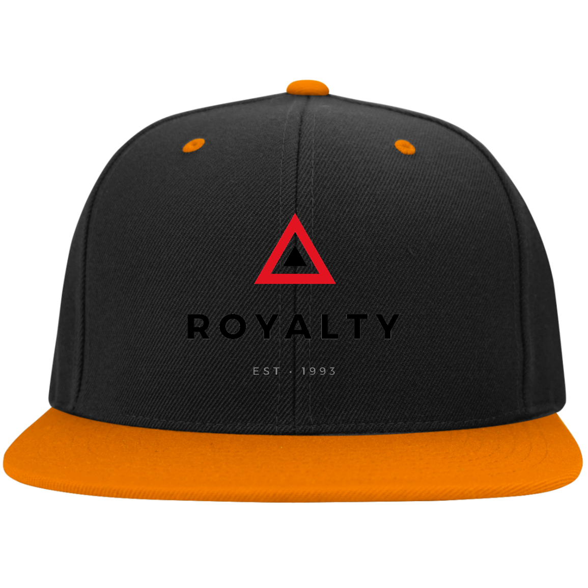 Royalty Black Snapback Hat