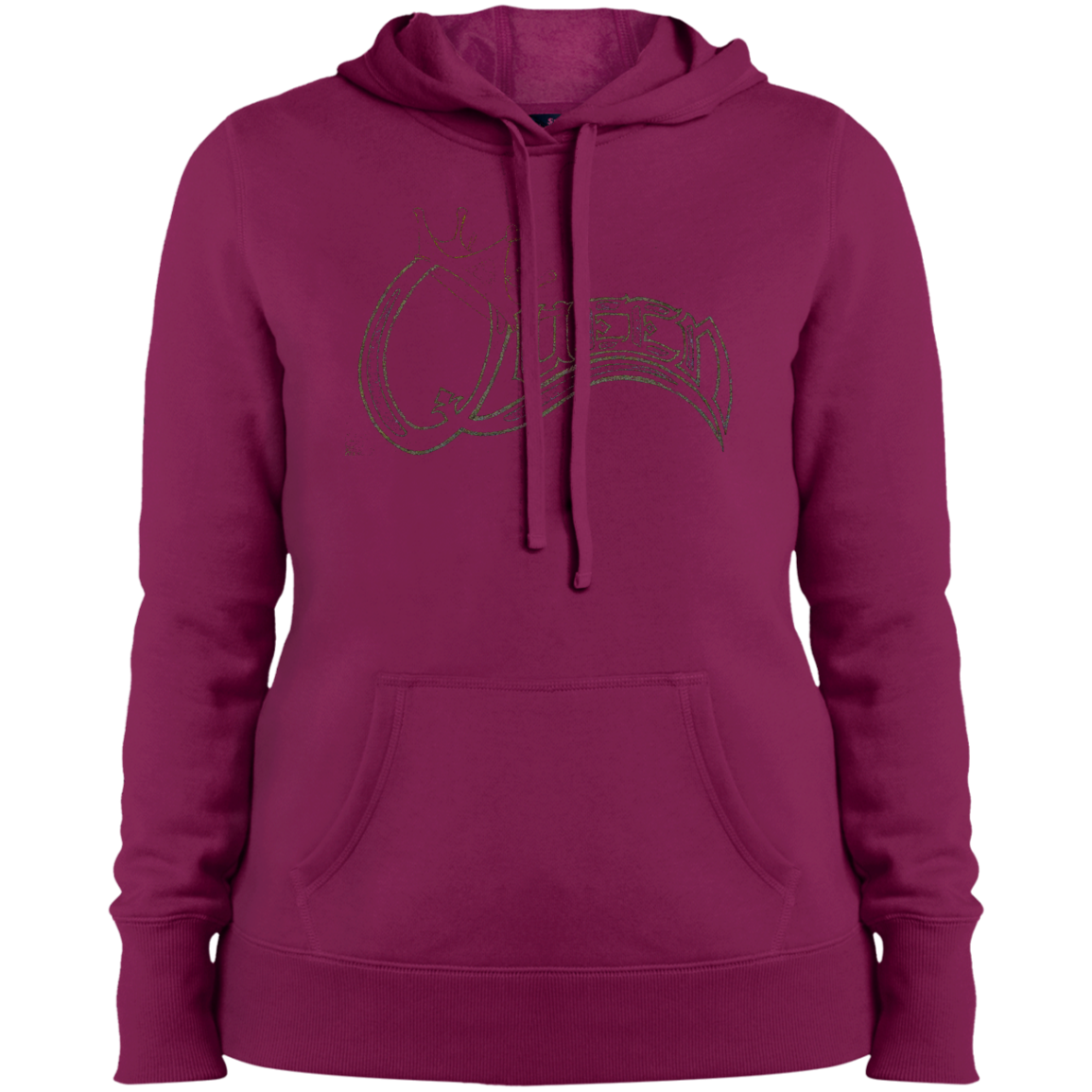 Queen Pullover Hooded Sweatshirt