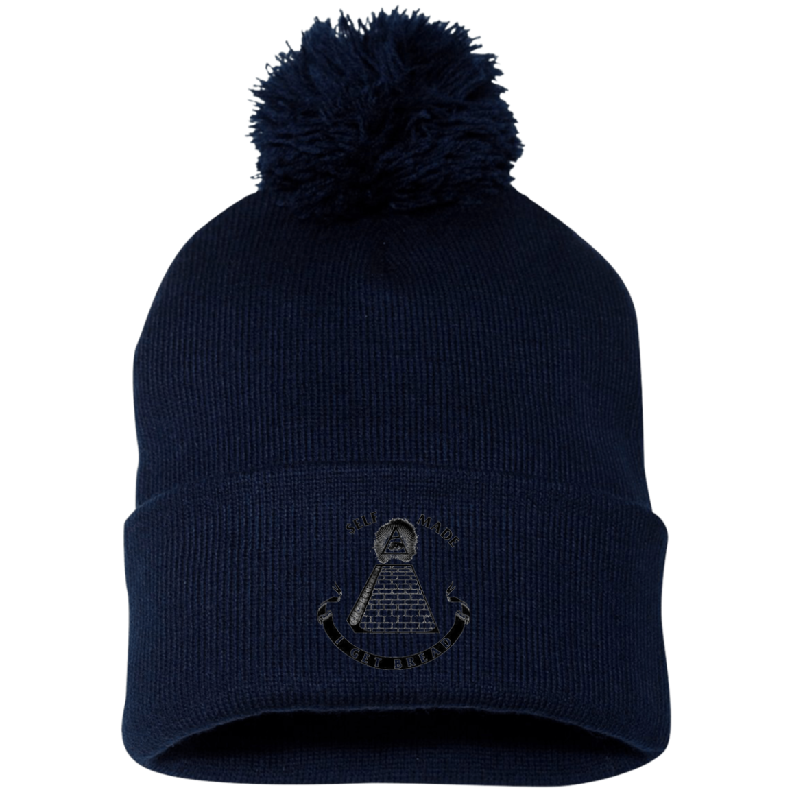 I Get Bread Pom Pom Knit Cap