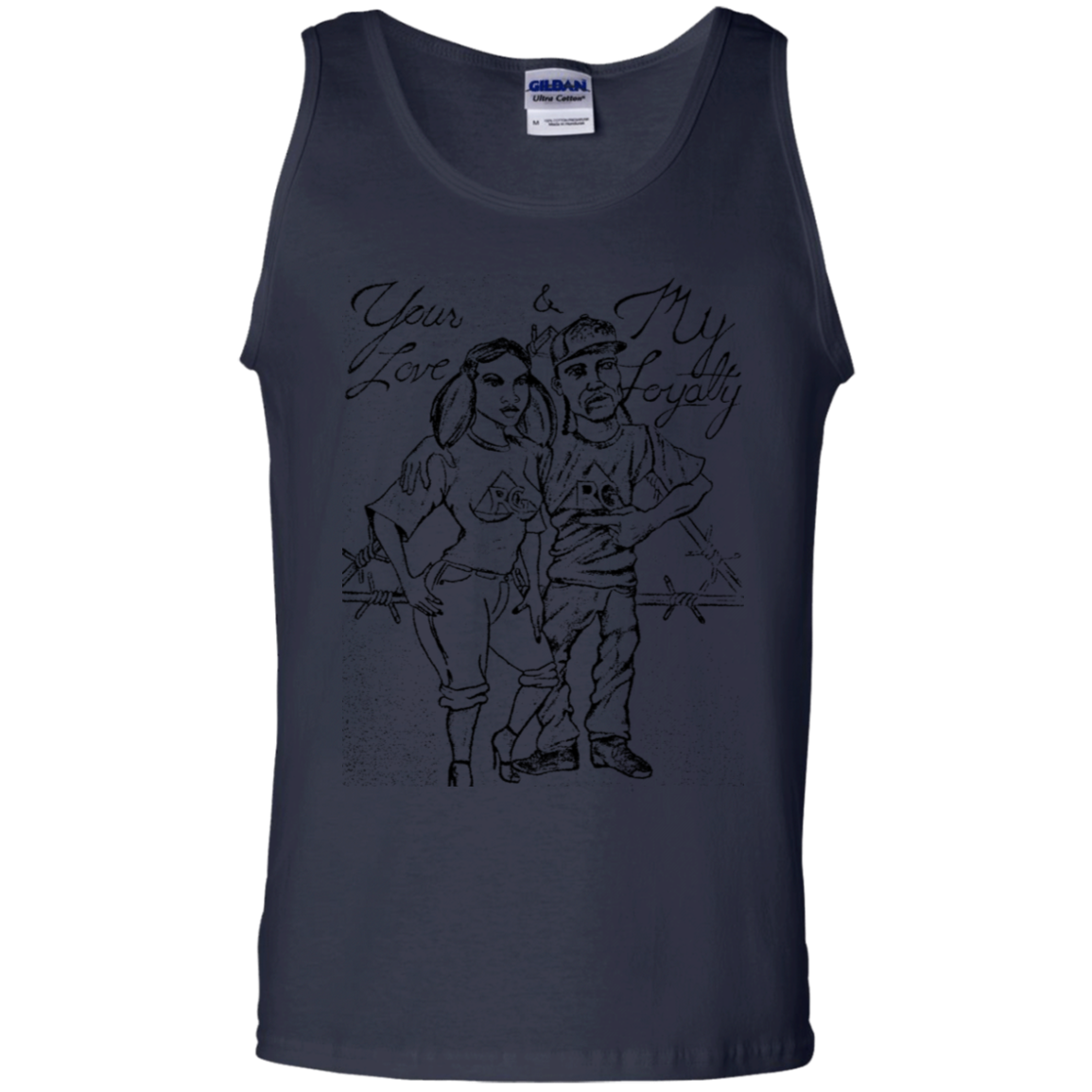 My Love Your Loyalty 100% Cotton Tank Top