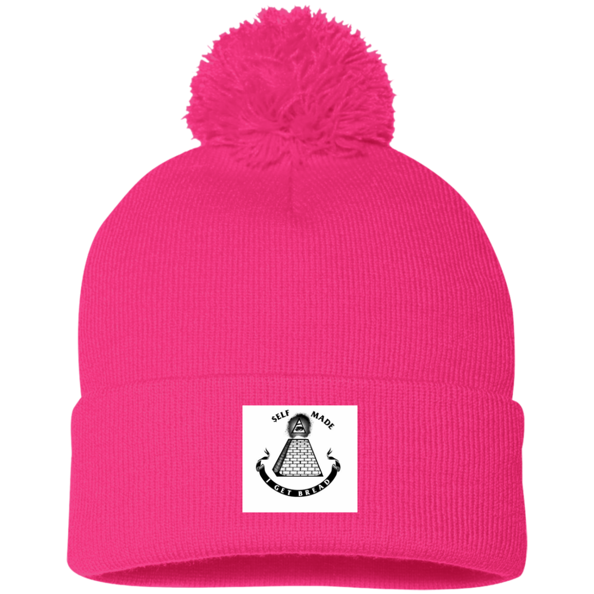 I Get Bread Pom Pom Knit Cap