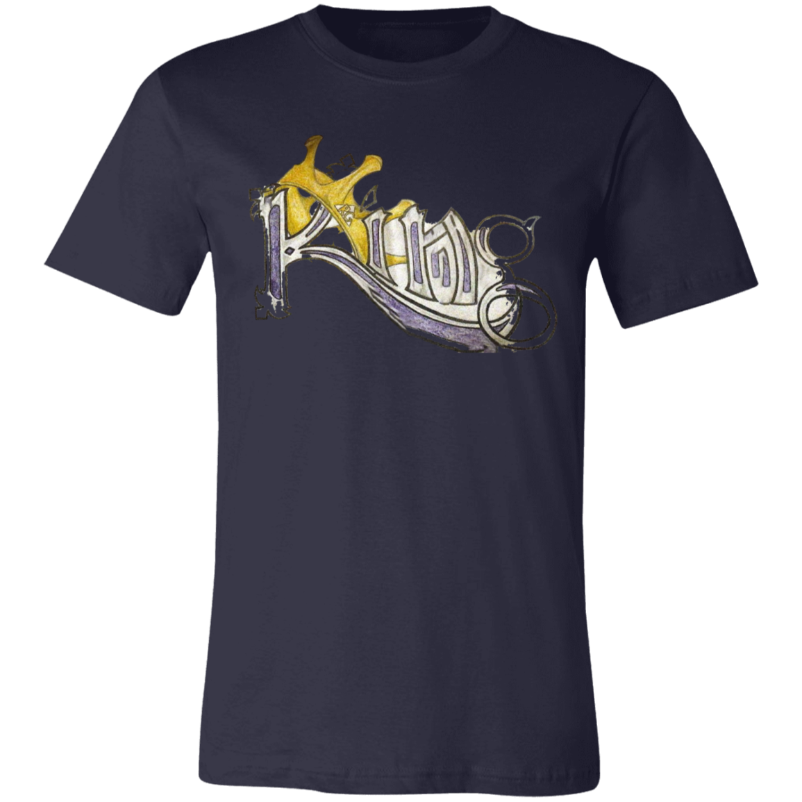 King Unisex Jersey Short-Sleeve T-Shirt by Amagiri Young