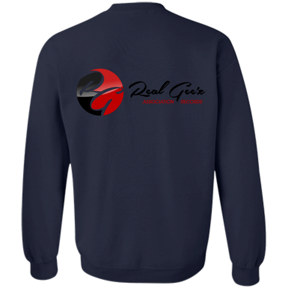 Real Geez Crewneck Pullover Sweatshirt 8 oz.