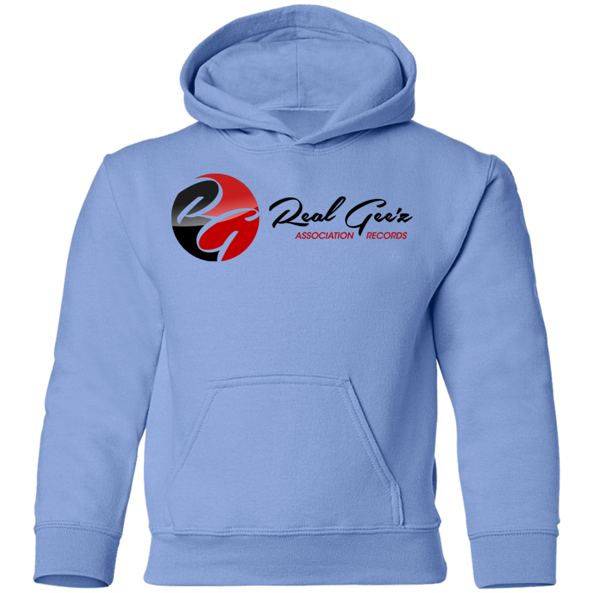 Real Geez Youth Pullover Hoodie Front