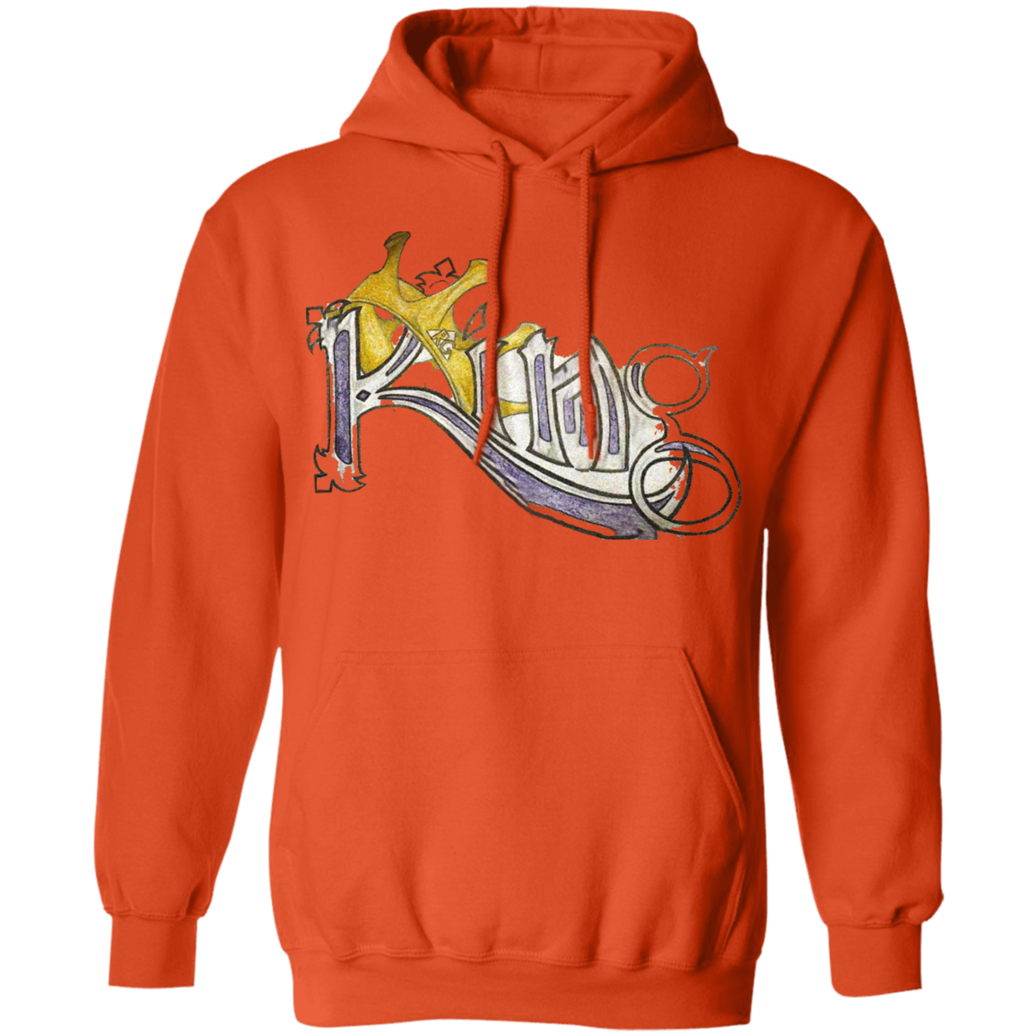 King Pullover Hoodie by Amagiri Young