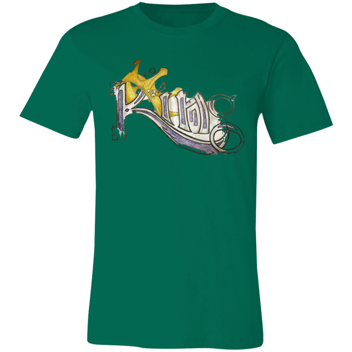 King Unisex Jersey Short-Sleeve T-Shirt by Amagiri Young