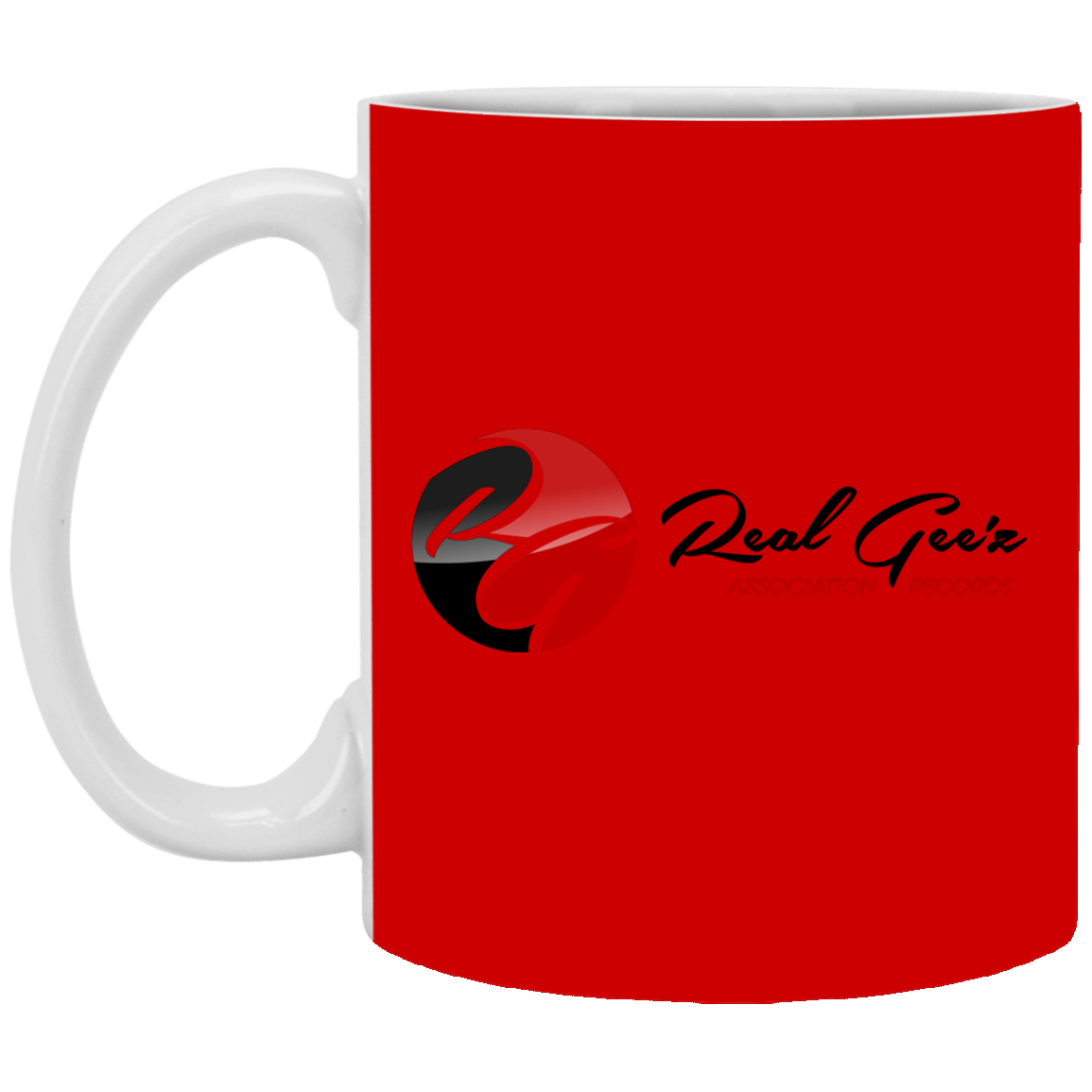 Real Geez 11 oz. White Mug