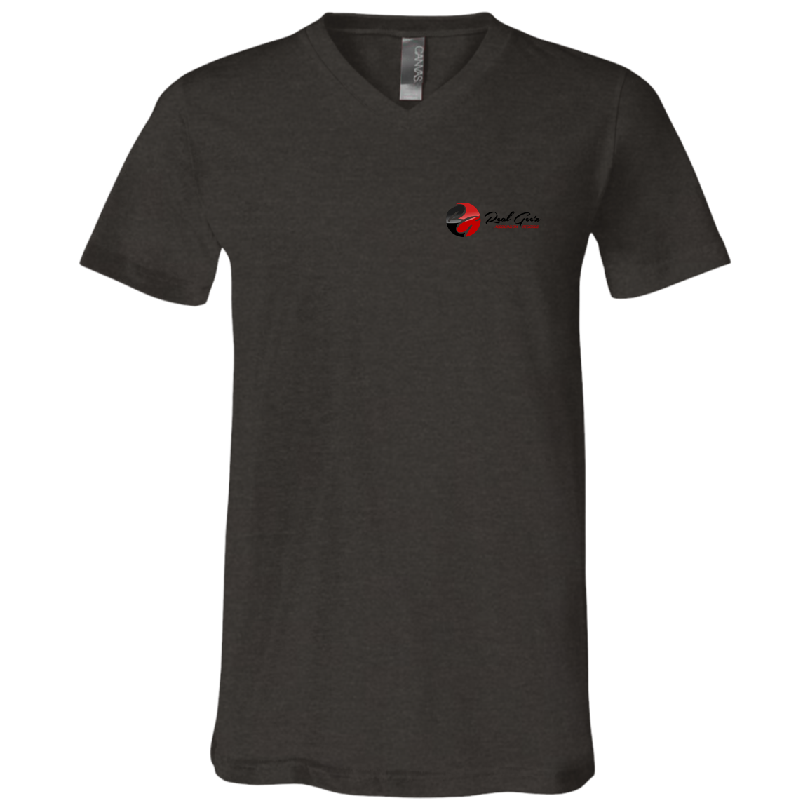 Real Geez Unisex Jersey SS V-Neck T-Shirt