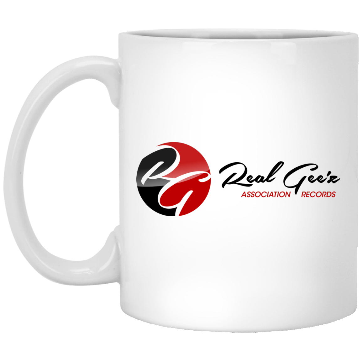 Real Geez 11 oz. White Mug