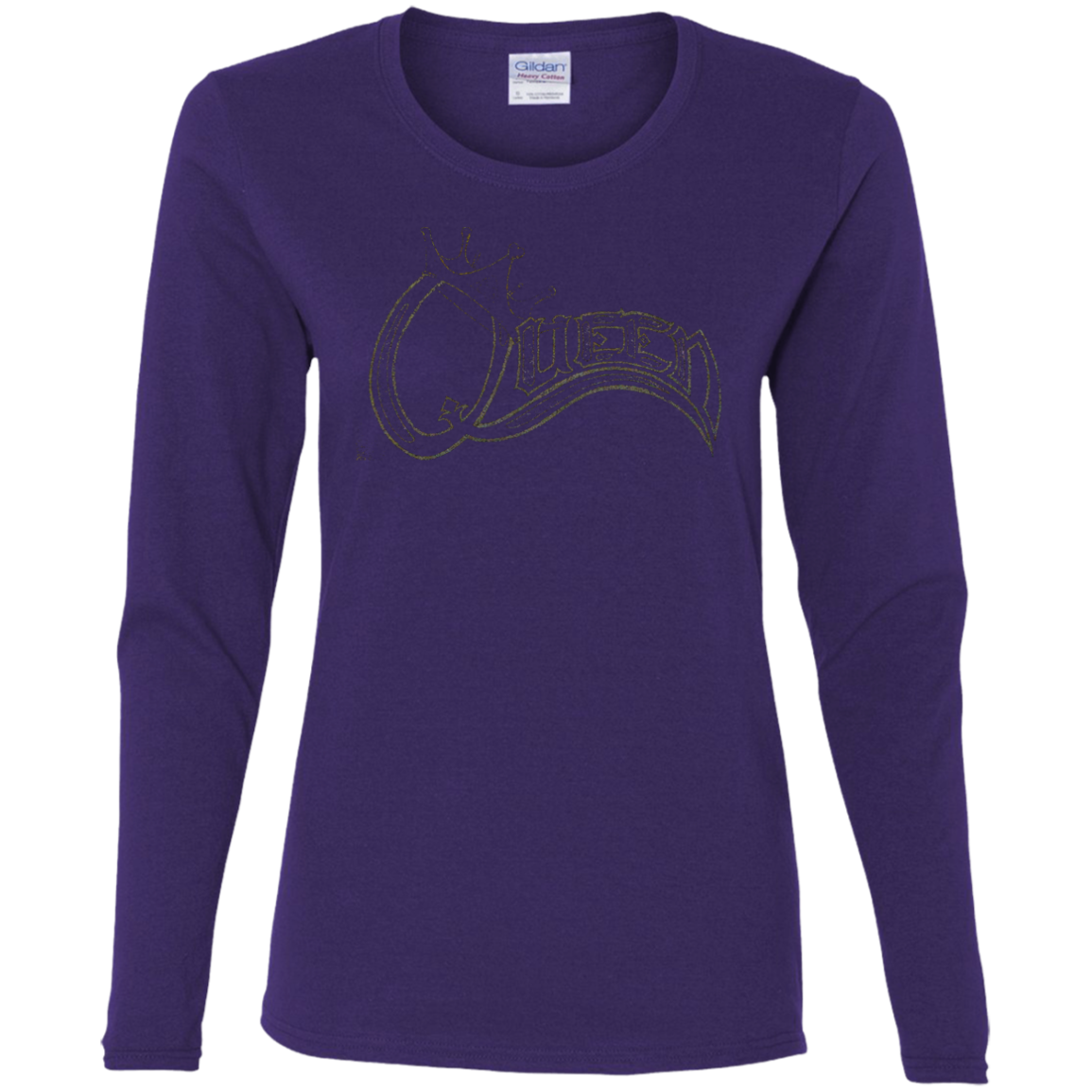 Queen Ladies' Cotton LS T-Shirt