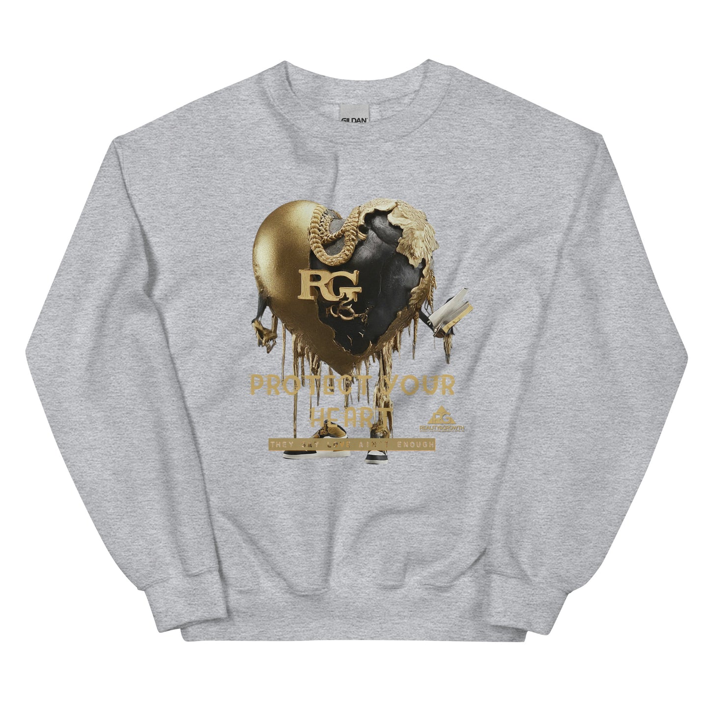 Heart Of Gold Unisex Sweatshirt