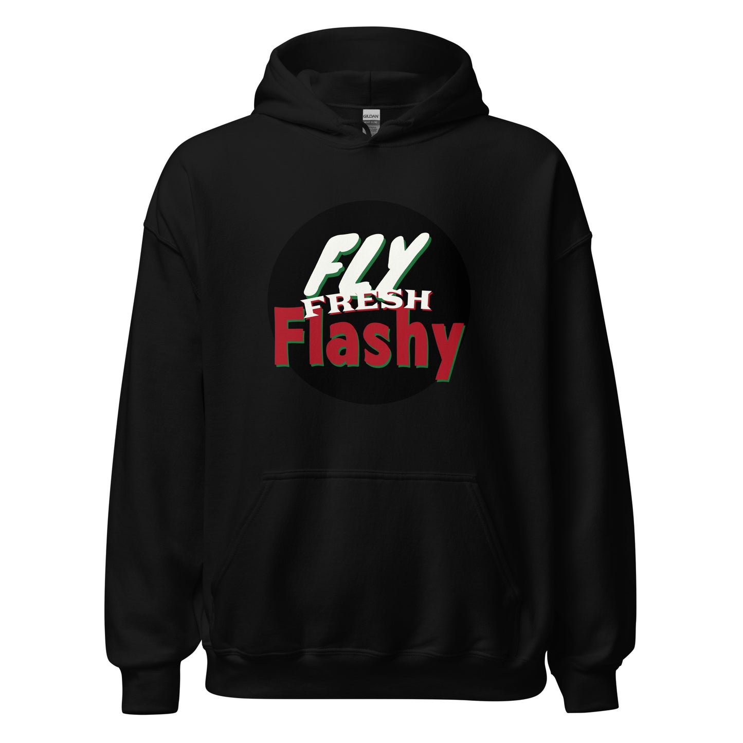 Fly Fresh Flashy Unisex Hoodie by Amagiri Young